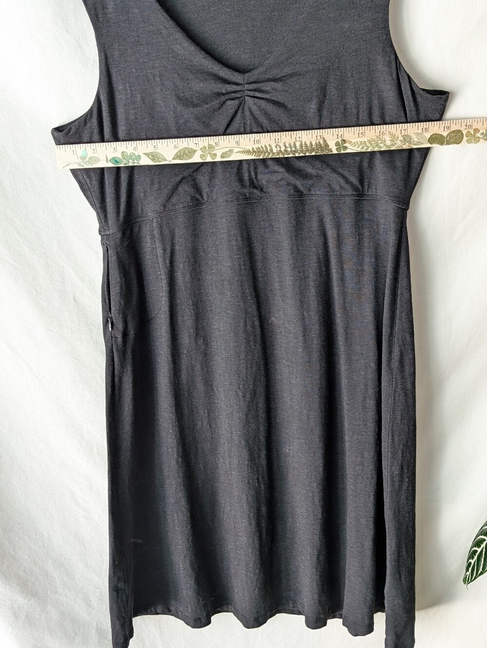 Toad&Co Black Sleeveless Mini Dress - Picture 9 of 10